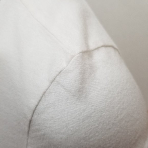 Stranded shirt Small Meowy Christmas cat graphic XMas holiday ringer novelty - Picture 10 of 12